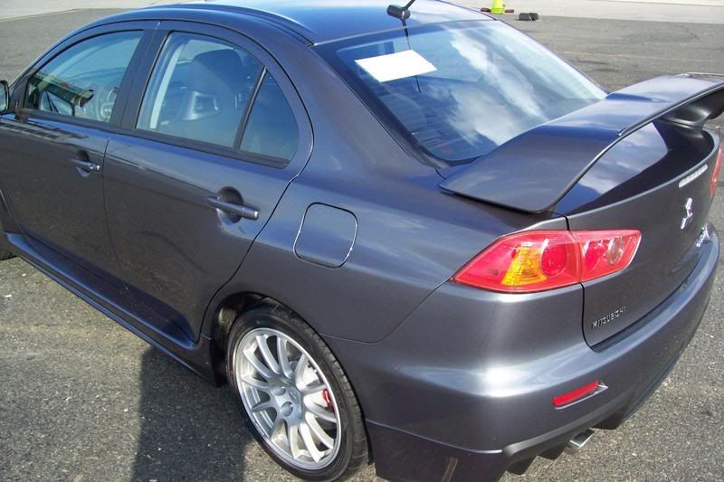 My new Dark Gray Evo X + SSS + Aero Mitsubishi Lancer Evolution Forum